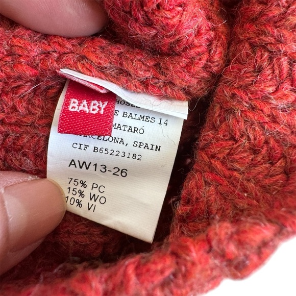 Bobo Choses Red Knit kids Beanie NWT - Picture 3 of 5